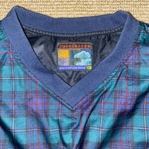 Forresters Plaid Rain Jacket vintage size L